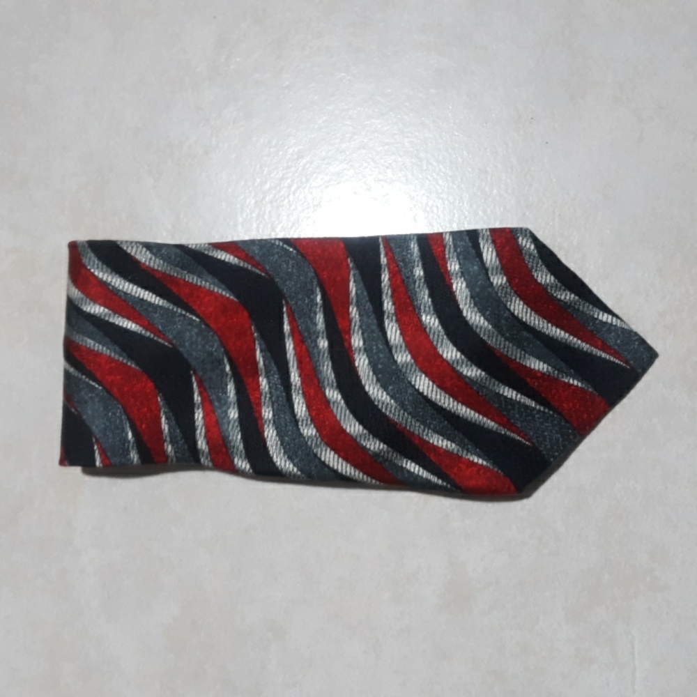 Stefano Milano Vintage Necktie Repp Tie #569
